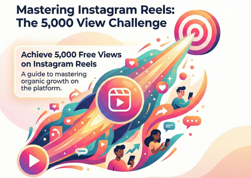 Instagram 5000 Reels Views Free 