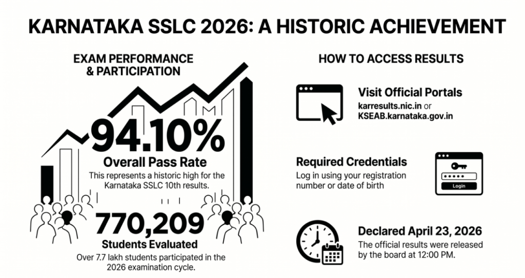 Karnataka SSLC 2026 Result
