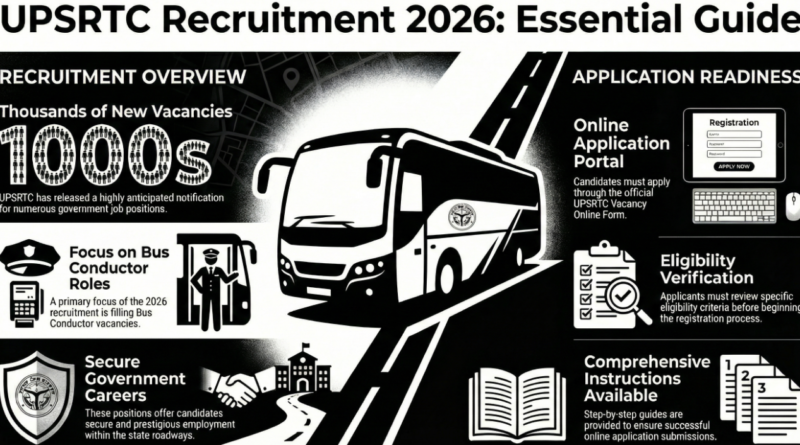 UPSRTC Vacancy Online Form 2026