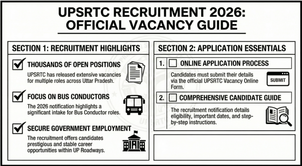 UPSRTC Vacancy Online Form 2026