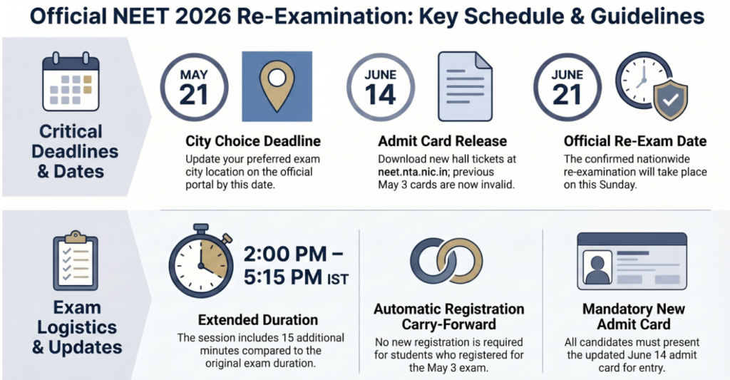 NEET Re Exam Date 2026
