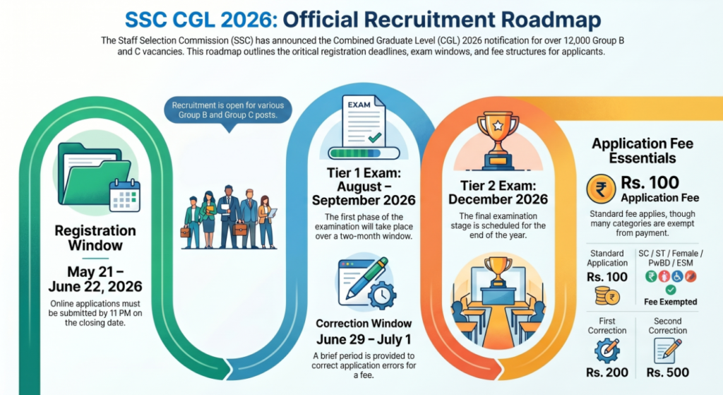 SSC CGL 2026 notification