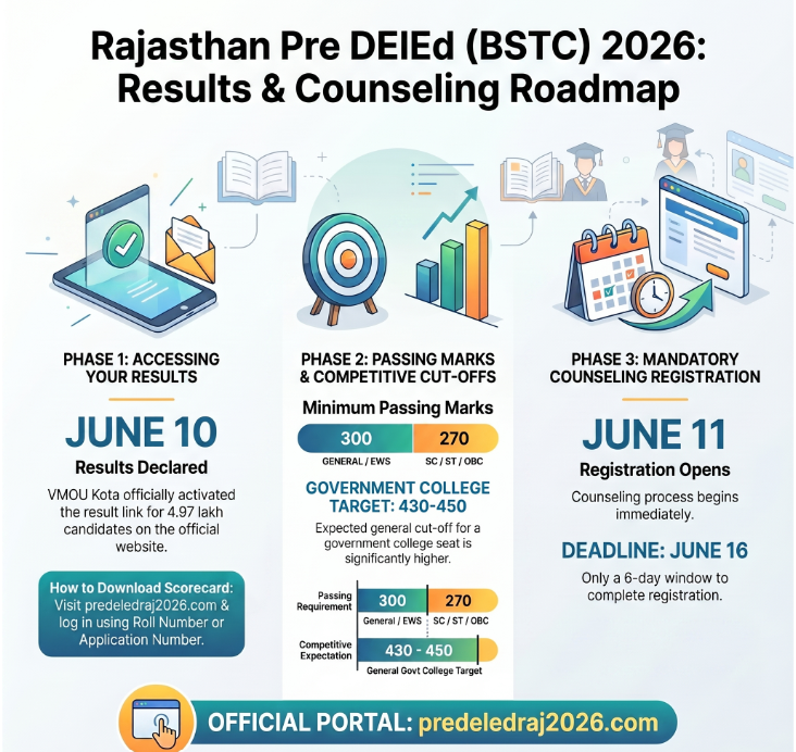 bstc result 2026 rajasthan