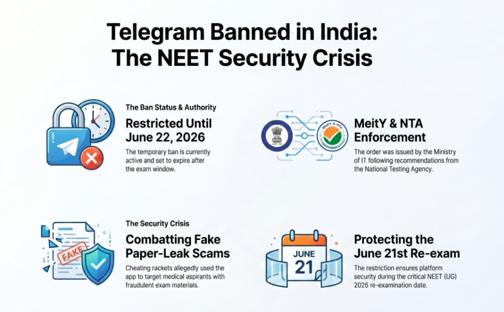 is telegram banned in india